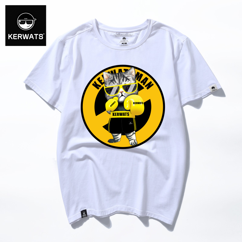 เสื้อยืดผู้ชายอ้วน S-6XL น้ำหนักผู้สวม 50-135 กิโลกรัม
