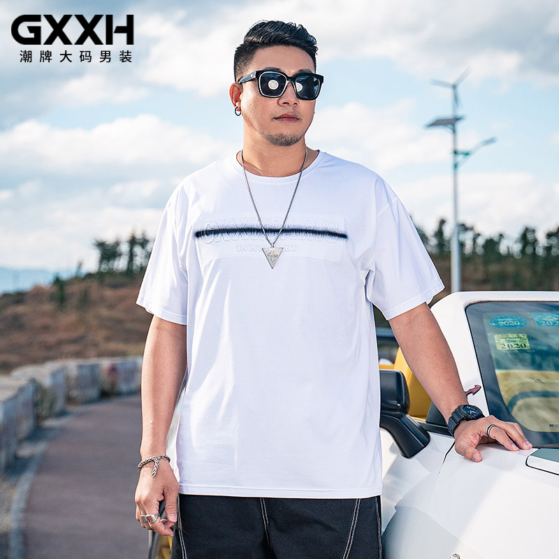 เสื้อยืดผู้ชายอ้วน S-5XL(อกเสื้อ39-51นิ้ว)