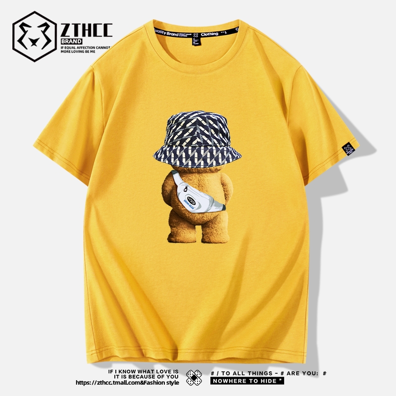 เสื้อยืดผู้ชายอ้วน S-6XLน้ำหนักผู้สวม40-135กิโลกรัมใส่ได้ ส่งฟรี