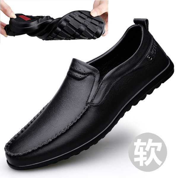 รองเท้าหนังผู้ชาย มีไซส์39-44 รองเท้าโลฟเฟอร์ชาย Slip-On Shoes