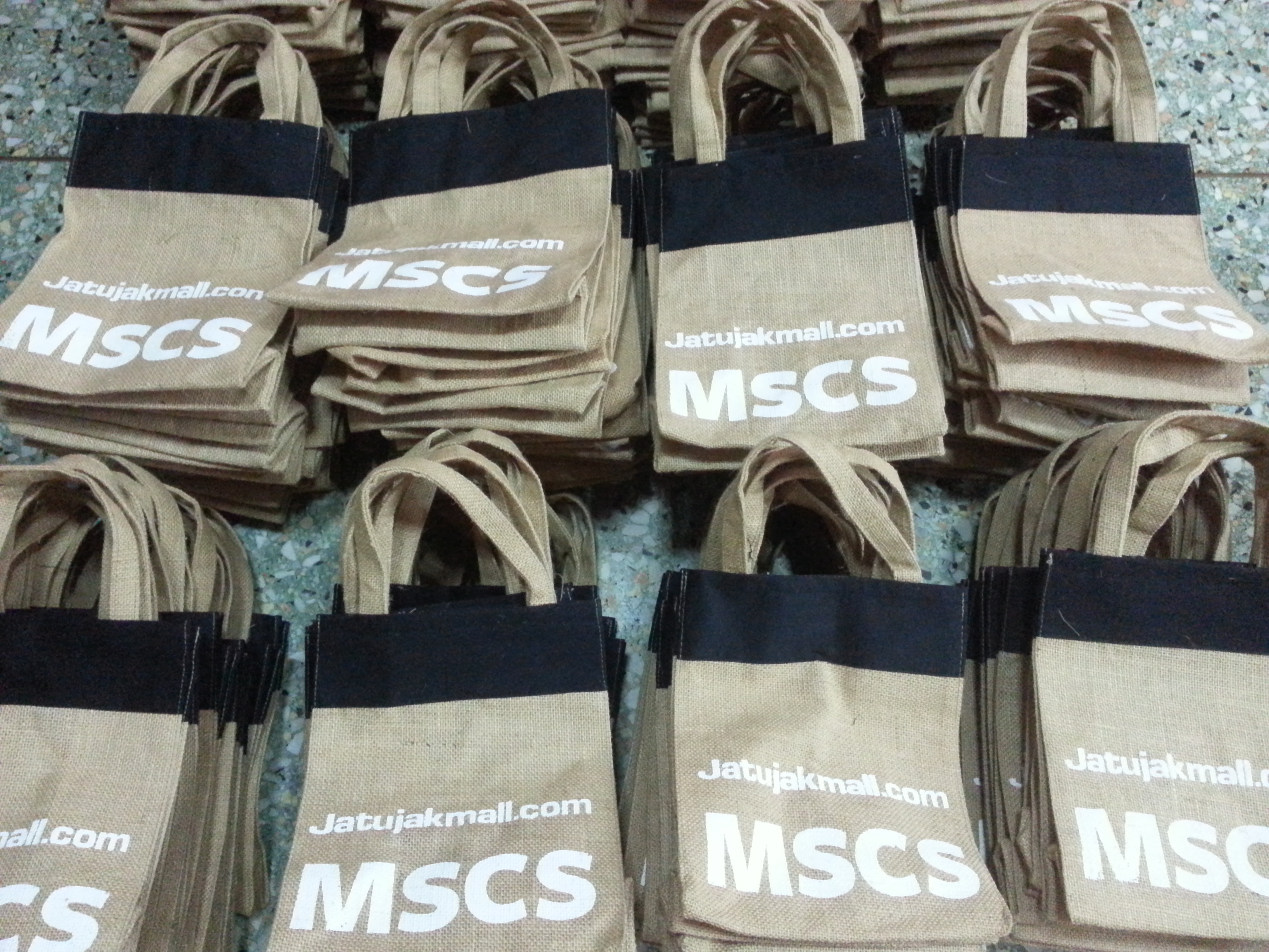 ถุงผ้ากระสอบสกรีน...บจก.MSC Sittipol