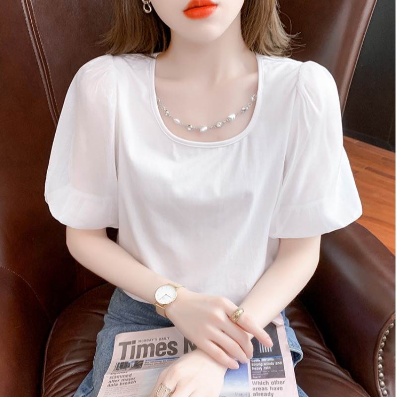เสื้อยืดวัยรุ่นน่ารักๆ เสื้อวัยรุ่นแขนสั้น เสื้อผ้าวัยรุ่นเกาหลี แบรนด์ Wiyike