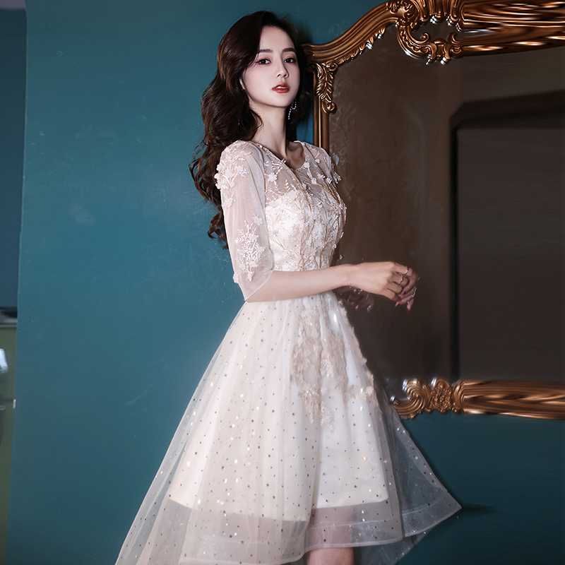 ชุดราตรี ชุดราตรีสวยหรู แบบ ทันสมัย Evening dress