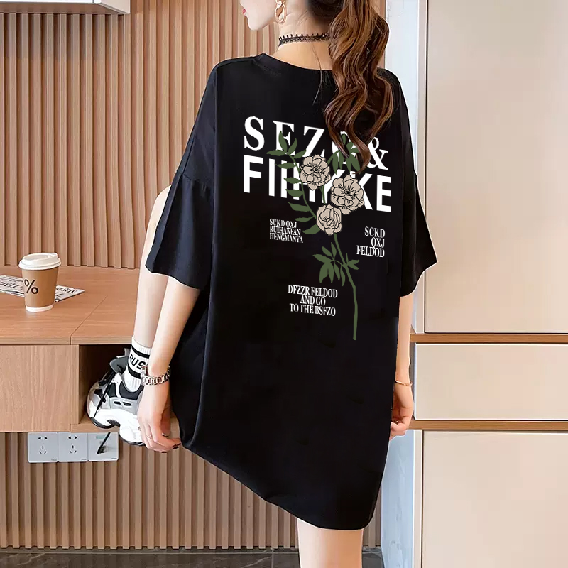 เสื้อยืดคนอ้วนแบบโอเวอร์ไซส์แบบ ulzzang fashion สนใจทักแชท