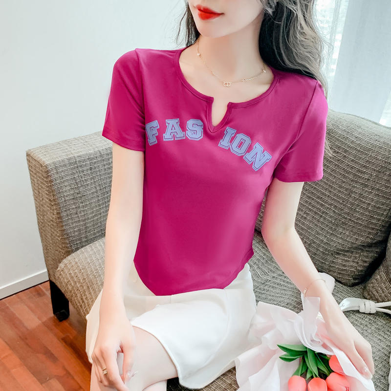 เสื้อยืดวัยรุ่นน่ารักๆ เสื้อวัยรุ่นแขนสั้น เสื้อผ้าวัยรุ่นเกาหลี แบรนด์ Wiyike