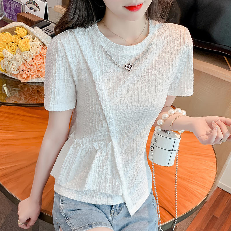 เสื้อยืดวัยรุ่นน่ารักๆ เสื้อวัยรุ่นแขนสั้น เสื้อผ้าวัยรุ่นเกาหลี แบรนด์ Wiyike