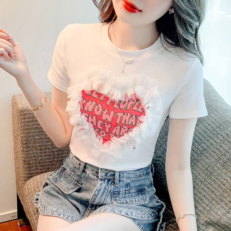 เสื้อยืดวัยรุ่นน่ารักๆ เสื้อวัยรุ่นแขนสั้น เสื้อผ้าวัยรุ่นเกาหลี แบรนด์ Wiyike