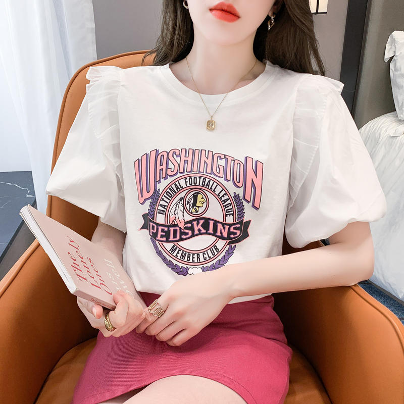 เสื้อยืดวัยรุ่นน่ารักๆ เสื้อวัยรุ่นแขนสั้น เสื้อผ้าวัยรุ่นเกาหลี แบรนด์ Wiyike