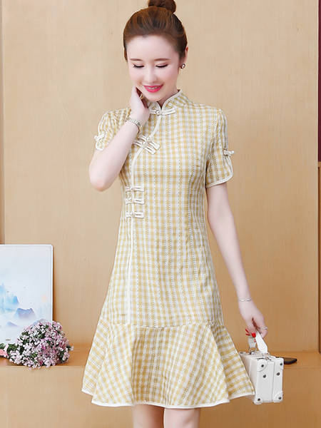 เดรสคนอ้วน เดรสชีฟองคนอ้วน By White Sugar Plus Size