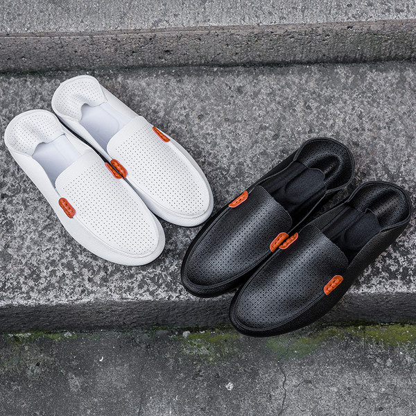 รองเท้าโลฟเฟอร์ชาย รองเท้าผู้ชาย รองเท้าแฟชั่นชาย รองเท้าหนังผู้ชาย Men Loafer Slip-On Shoes