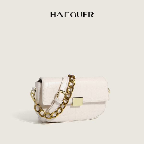 กระเป๋าสะพายข้างผู้หญิง กระเป๋าสะพายสไตล์เกาหลี By HANGUER&CK