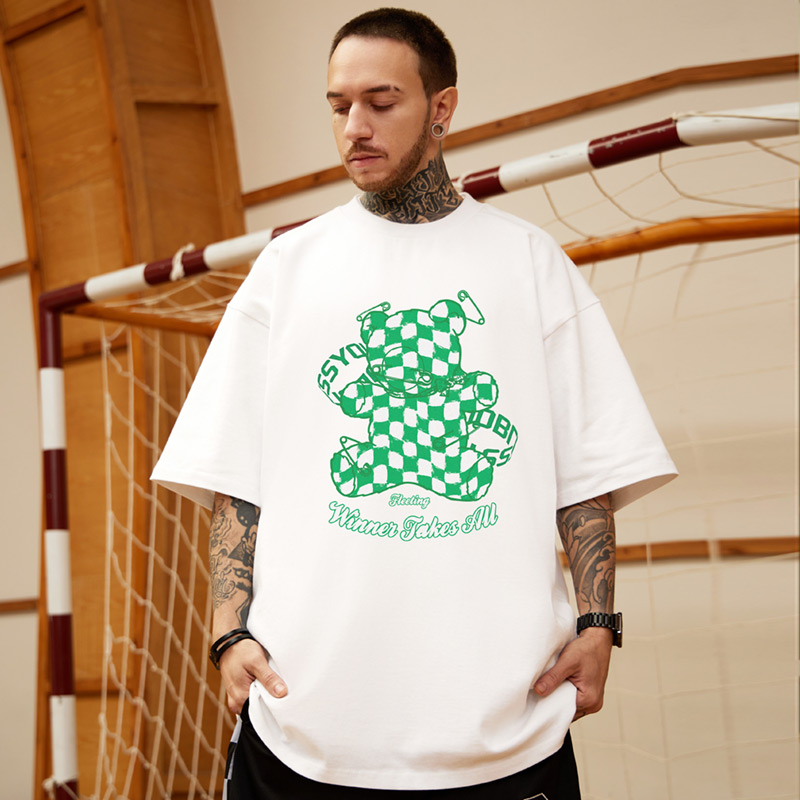 เสื้อยืดผู้ชายอ้วน S-5XL(อกเสื้อ39-51นิ้ว)