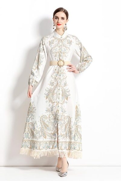 ชุดเดรสยาวสวยๆ ชุดเดรสยาวใส่สบาย ใส่ทำงาน