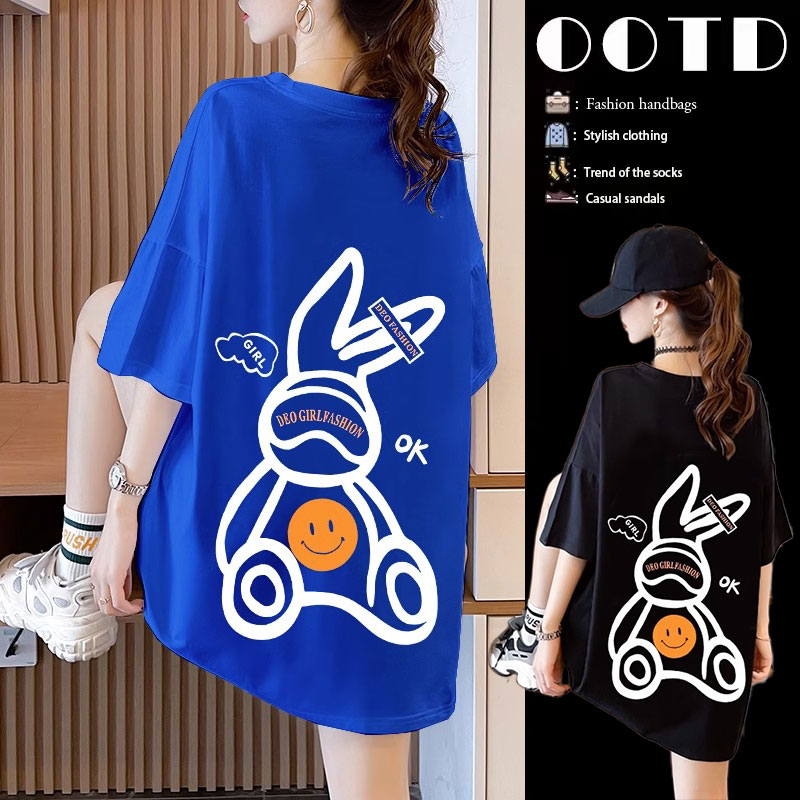เสื้อยืดคนอ้วนแบบโอเวอร์ไซส์แบบ ulzzang fashion สนใจทักแชท