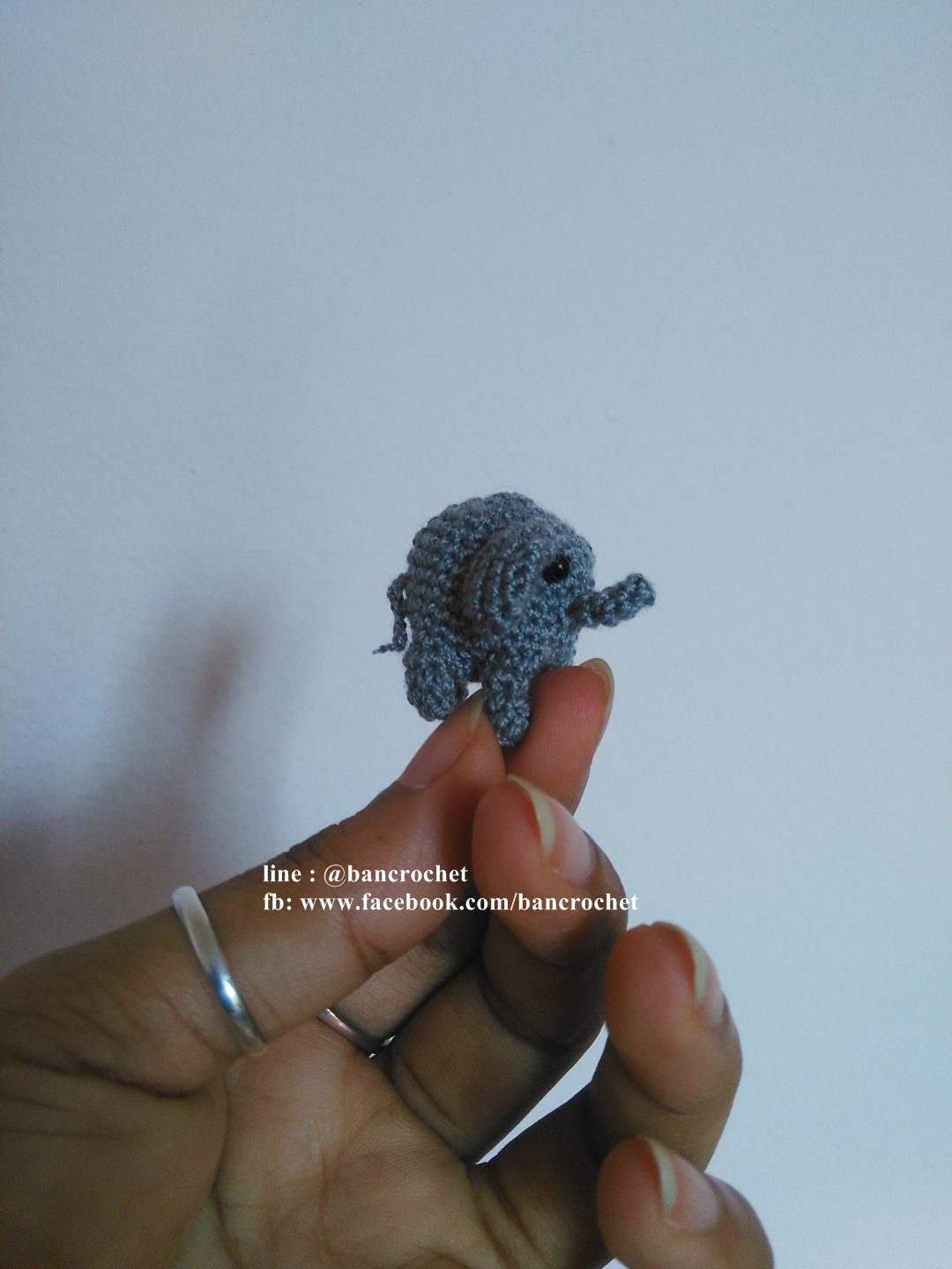 ตุ๊กตาช้างจิ๋ว 1*1 นิ้ว