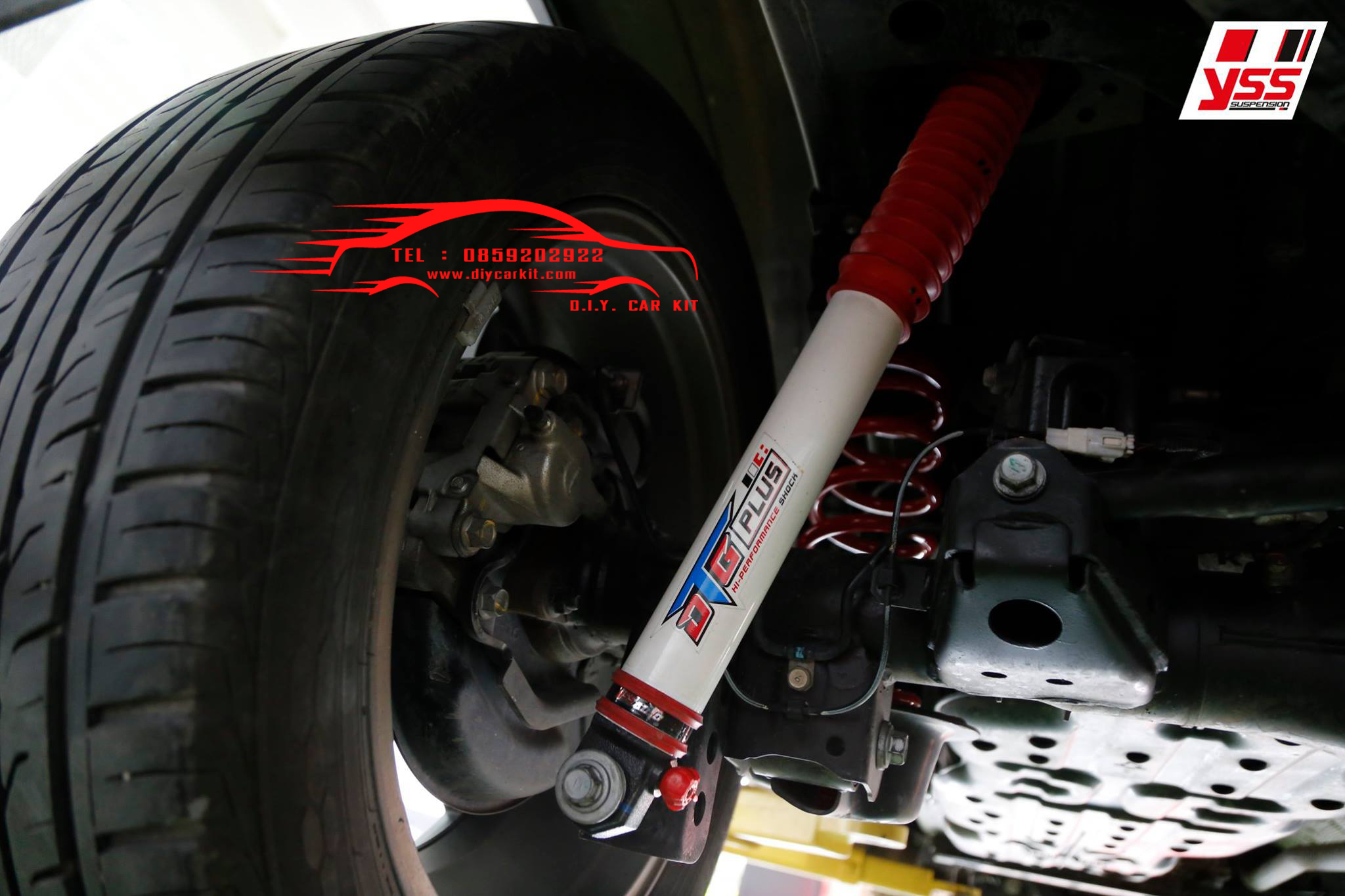 โช้คอัพ สปริงโหลดเตี้ย YSS รุ่น DTG Plus รถ Toyota All New Fortuner 15-24