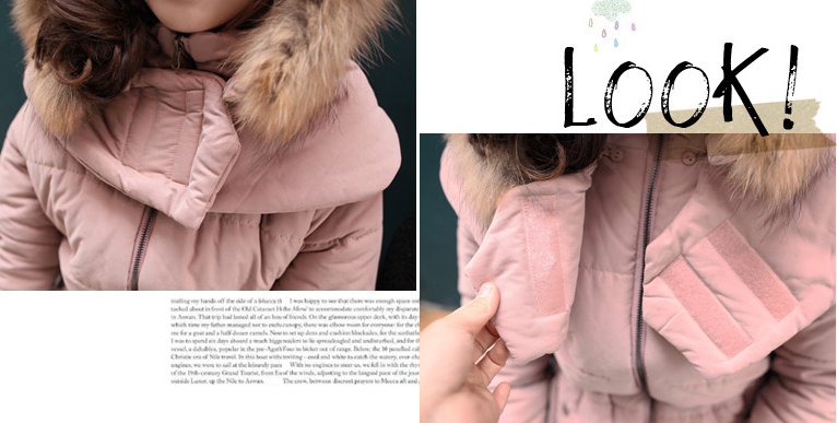 เสื้อโค้ทกันหนาว อุ่นมาก กันหนาวได้ดีค่ะ แต่งขนเฟลอช่วงฮู้ด แบรนด์ RJ STORY แท้ พร้อมส่ง ชมพูหม่น ออกกะปิ