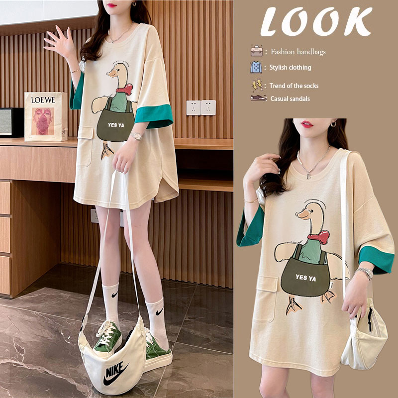 เสื้อยืดคนอ้วนแบบโอเวอร์ไซส์แบบ ulzzang fashion สนใจทักแชท