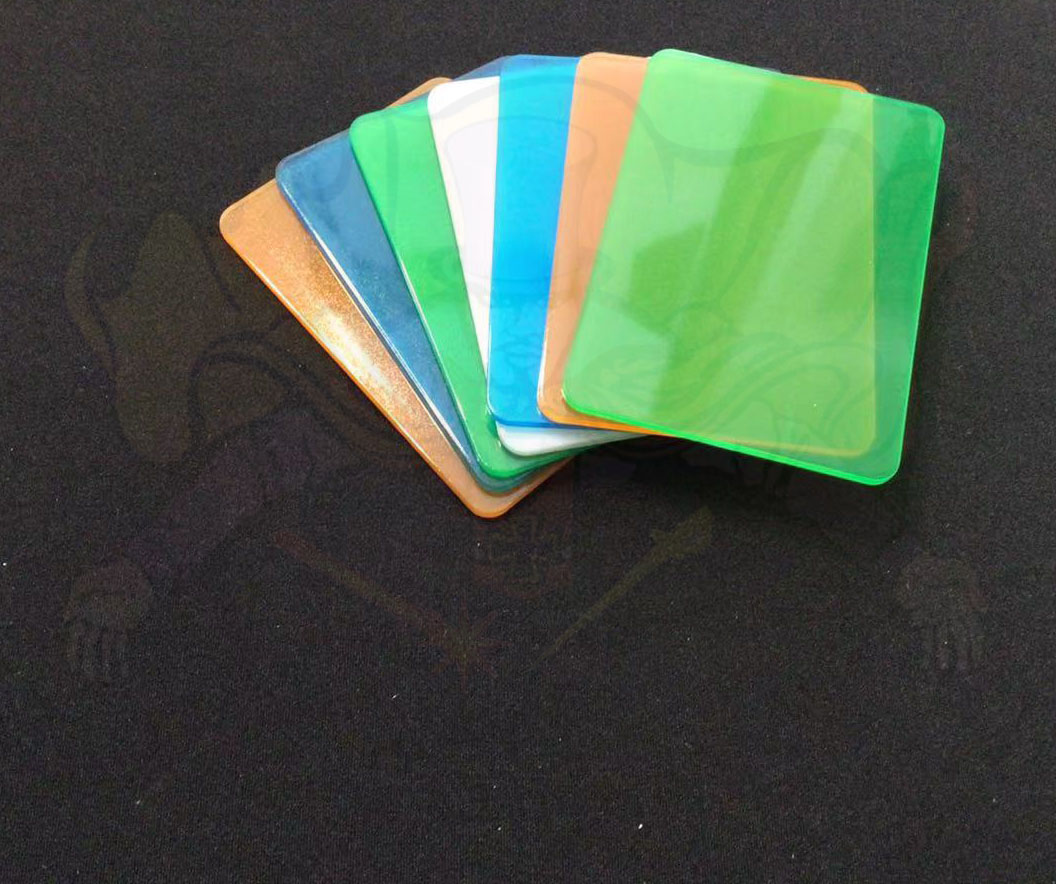 อุปกรณ์เสริมมายากล แผ่นพลาสติก ฝึกตัดไพ่ Trainer Deck (Pure Cardistry)
