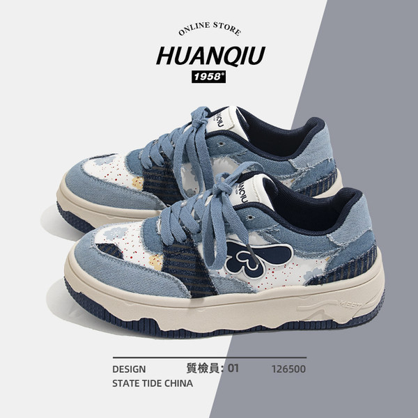 รองเท้าผ้าใบแฟชั่นผู้หญิง ใส่สบาย มีขนาด 35-40