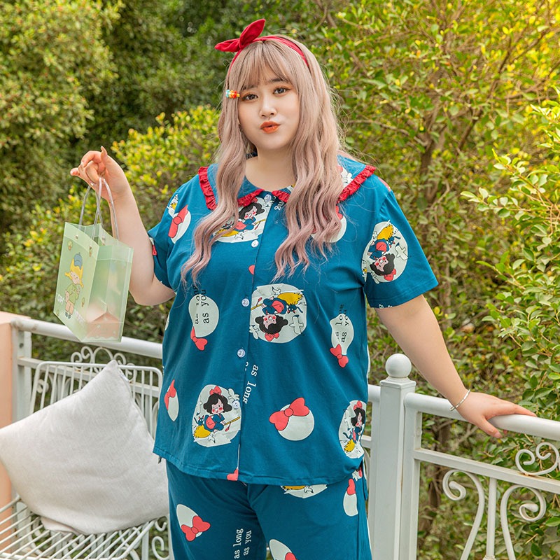 ชุดนอนคนอวบ-อ้วน 3X-6XL