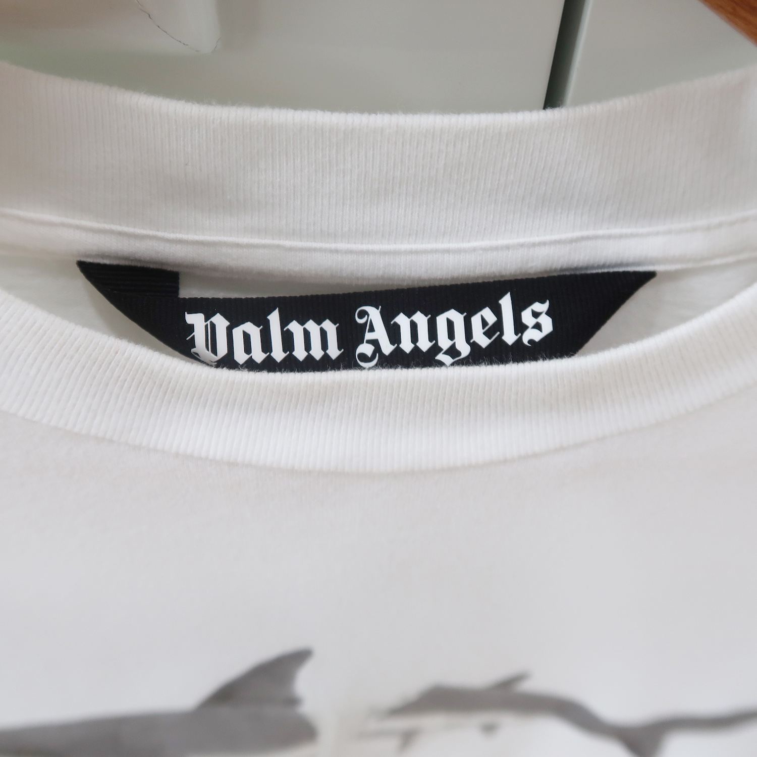 Palm Angels White Shark T-Shirt