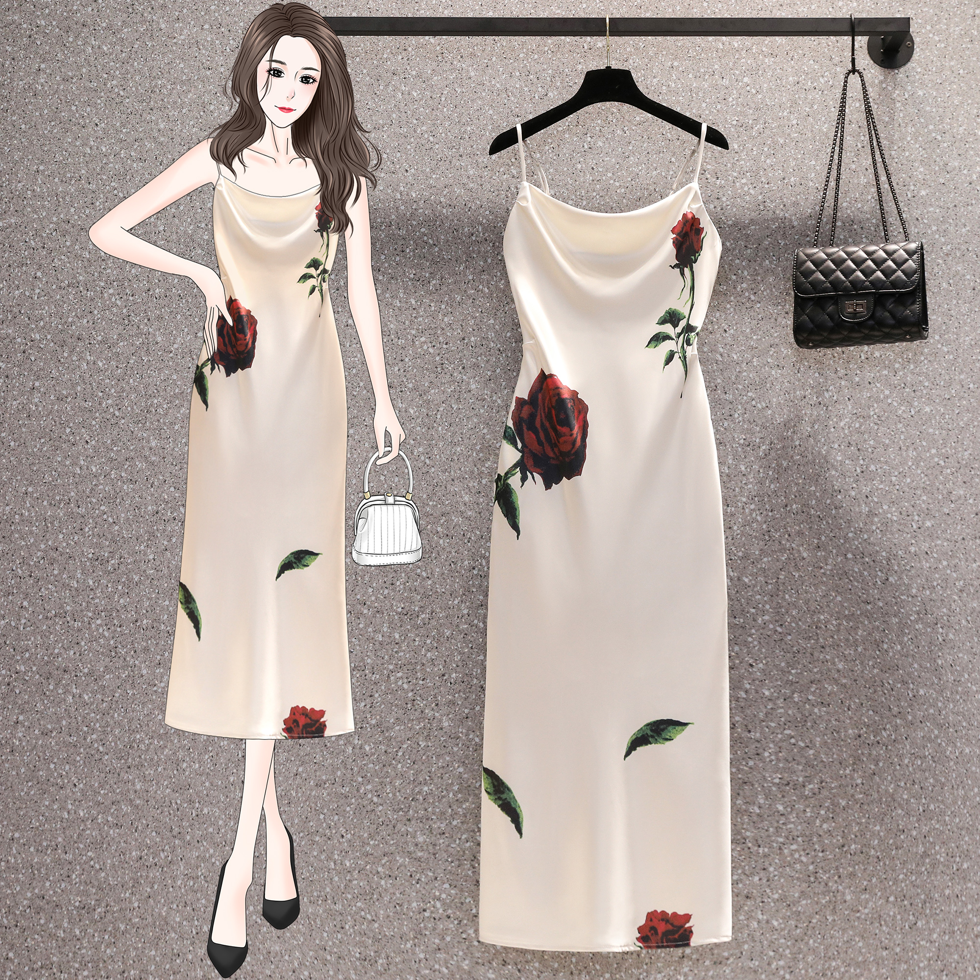 เดรสแขนสั้น มีไซส์ L-4XLอก 38-47 นิ้ว ใส่ได้ทั้งสาวหุ่นดีน่ารักจนถึงสาวอวบพลัสไซส์ จัดส่งฟรี! ทักแชทสั่งซื้อ