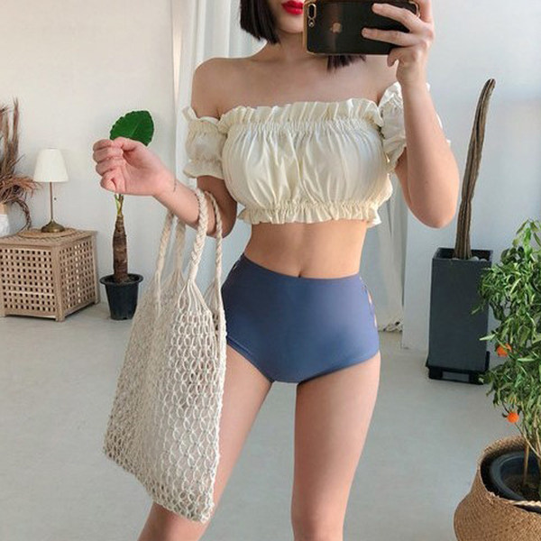 ชุดว่ายน้ำผู้หญิง ชุดว่ายน้ำน่ารัก Bikini ชุดไปทะเล