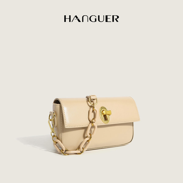 กระเป๋าสะพายข้างผู้หญิง กระเป๋าสะพายสไตล์เกาหลี By HANGUER&CK