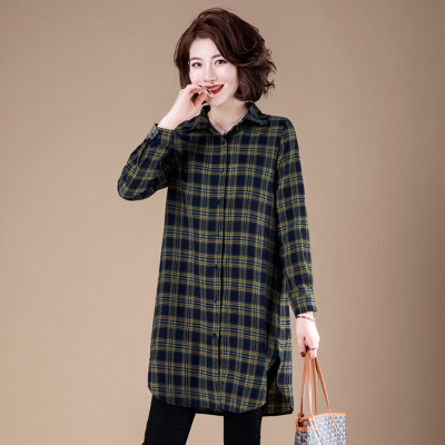 เสื้อโอเวอร์ไซส์ เสื้อผ้าฝ้าย เสื้อผ้าลินิน Summer Cotton Linen Dress