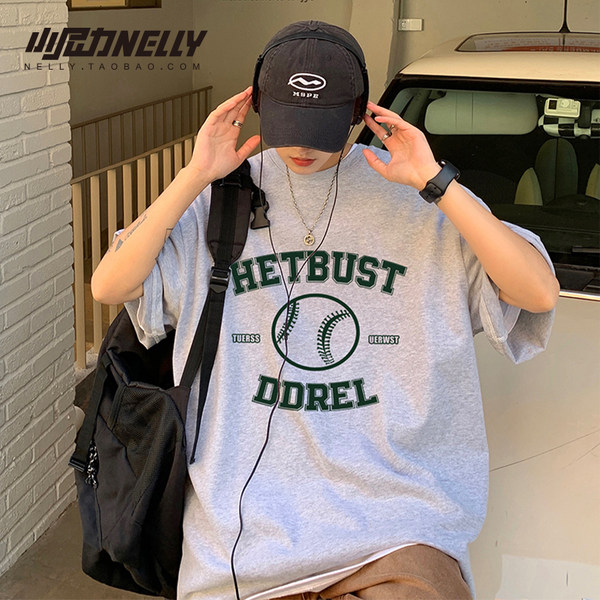 เสื้อยืดคอกลม ผู้ชาย เสื้อยืดผู้ชายเกาหลี เสื้อยืดเกาหลี แบรนด์ NELLY