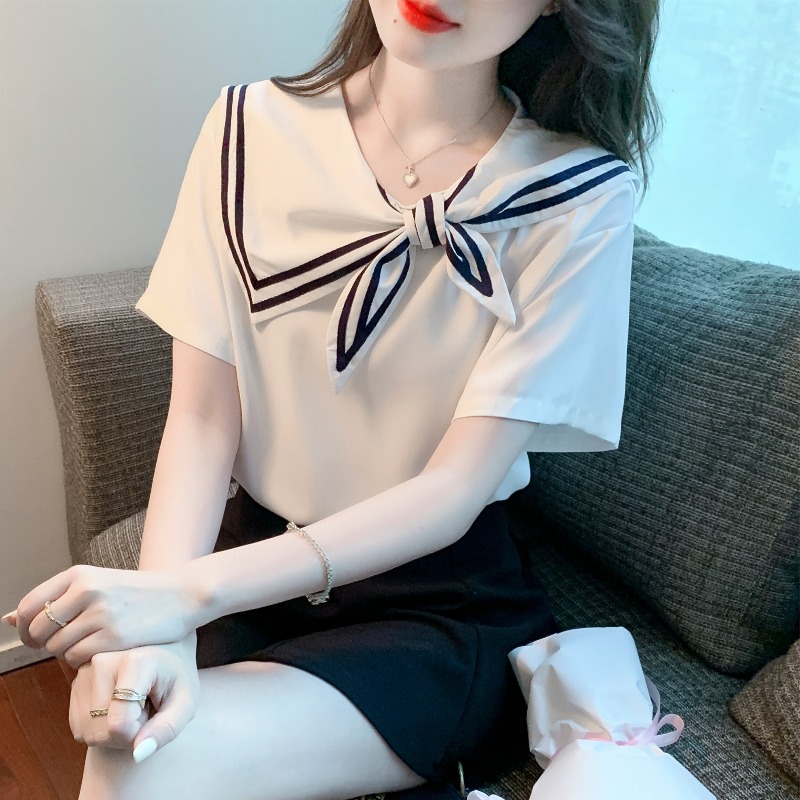 เสื้อผ้าวัยรุ่นเกาหลี เสื้อยืดวัยรุ่นผู้หญิง มีขนาด S M L XL
