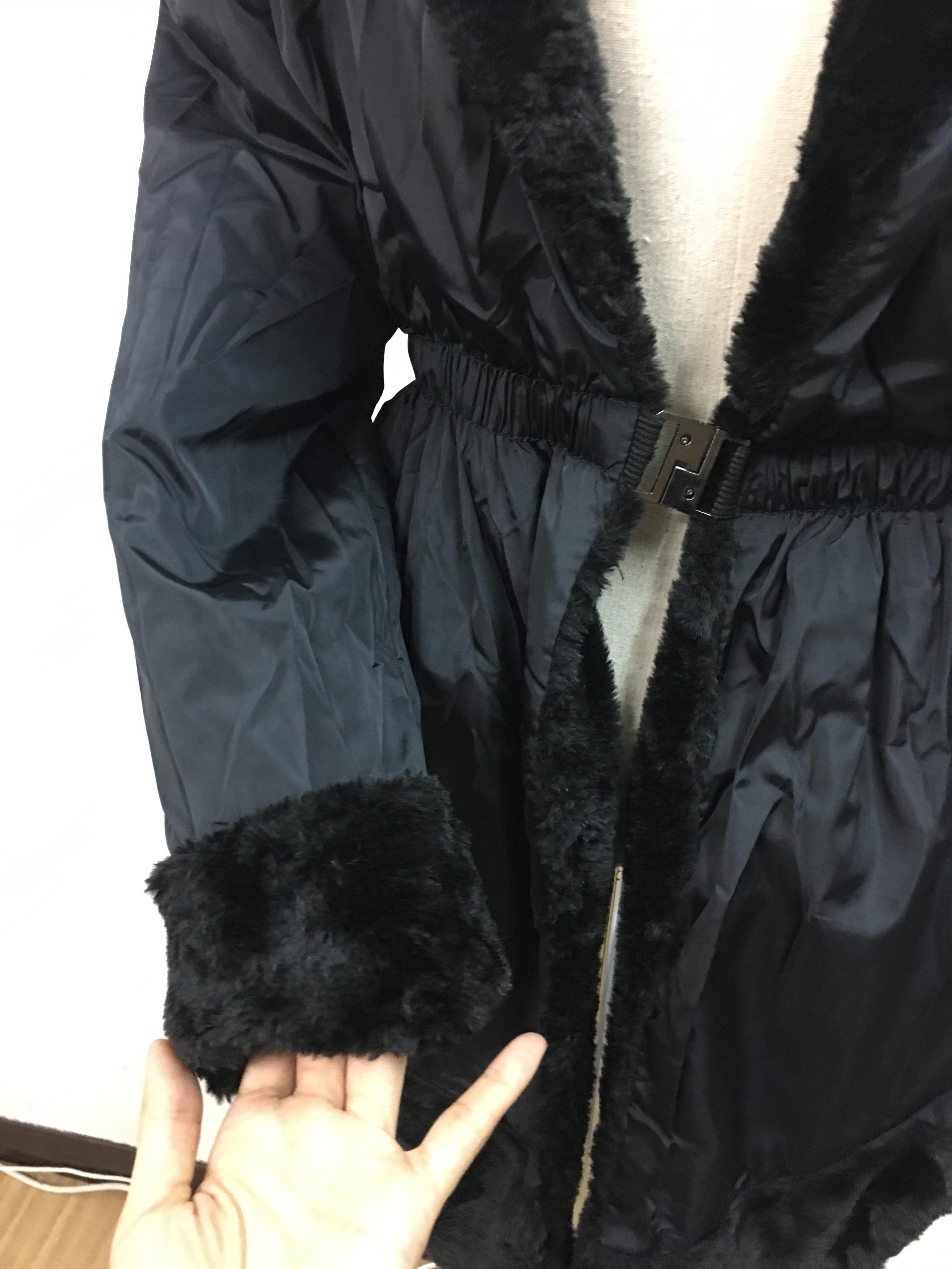 Fur Hoodie เสื้อคลุมกันหนาวขนแน่นนุ่ม ใส่ได้ 2 ด้าน จัดด่วน สวย ไฮโซ พร้อมส่งจ้า same pic