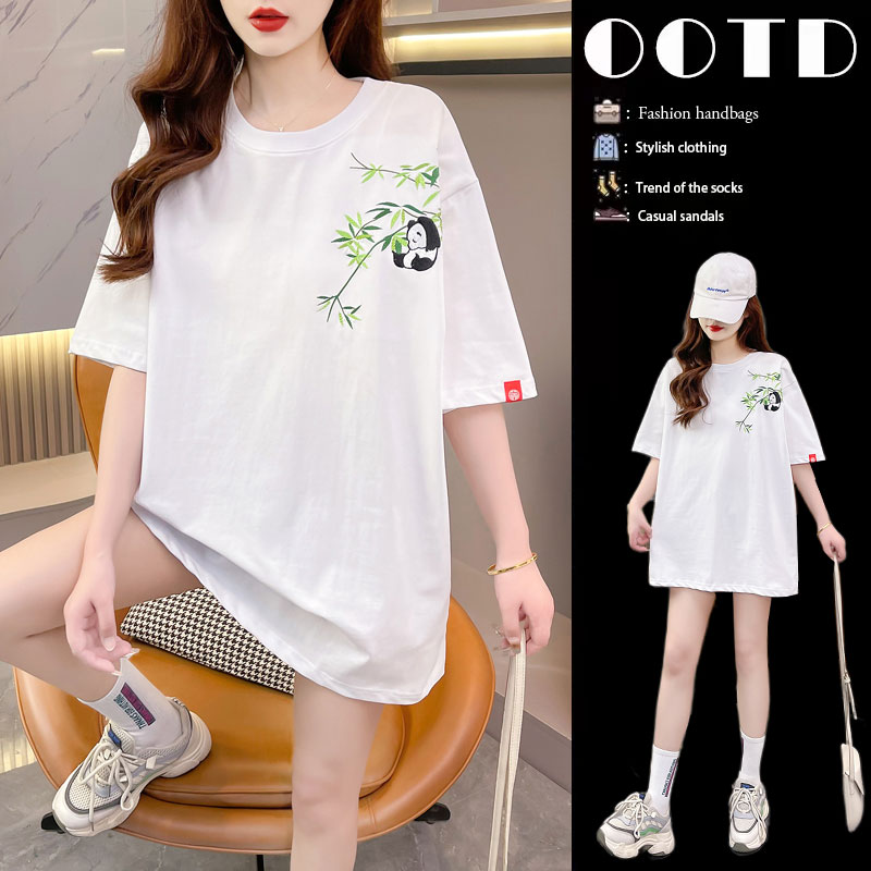 เสื้อยืดคนอ้วนแบบโอเวอร์ไซส์แบบ ulzzang fashion สนใจทักแชท