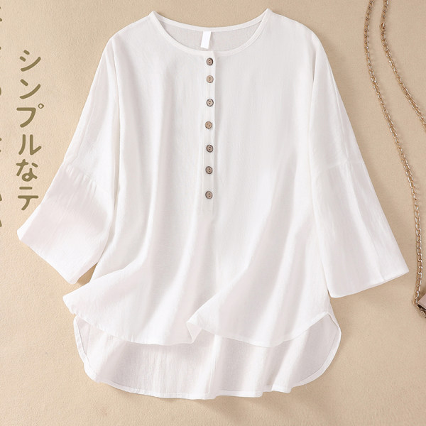 เสื้อลินิน แบบเสื้อสวยๆ เสื้อผ้าฝ้ายลินิน เสื้อเชิ้ตผ้าลินิน BY LININ