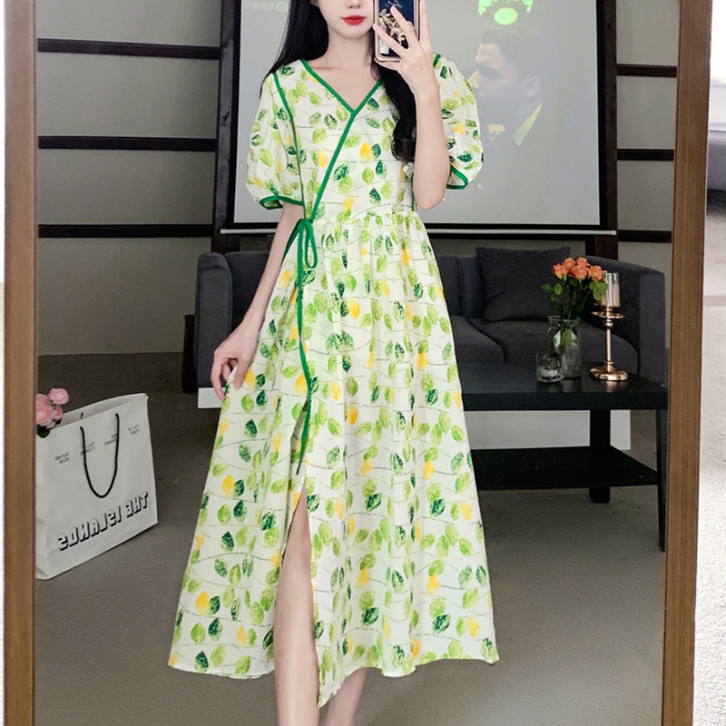 เดรสวัยรุ่น-เดรสคนอ้วนวัยรุ่น L-4XL(อก38-46 นิ้ว)