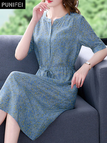 เดรสวัยผู้ใหญ่40-60ปี เดรสคุณแม่ ชุดเดรสทำงานวัยผู้ใหญ่ แบรนด์ MAMA DRESS