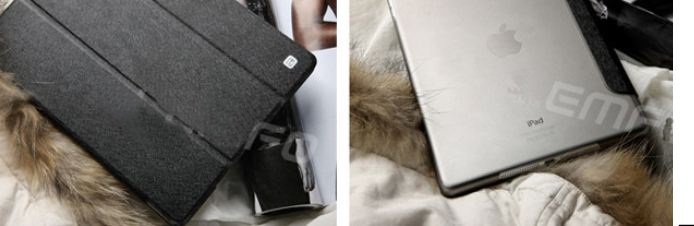 เคส Ipad mini แบบ Smart case สุดหรู 2 ชิ้น เคสแม่เหล็ก เปิดปิด อัตโนมัติ Auto Wake Up Sleep สีดำ บลัชออน ด้านหลังเป็น เคสใส โชว์เครื่อง 77054_1