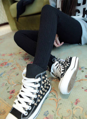 Legging เลกกิ้ง ผ้าเนื้อนุ่มมี texture ในตัว ยืดได้เยอะ พร้อมส่ง