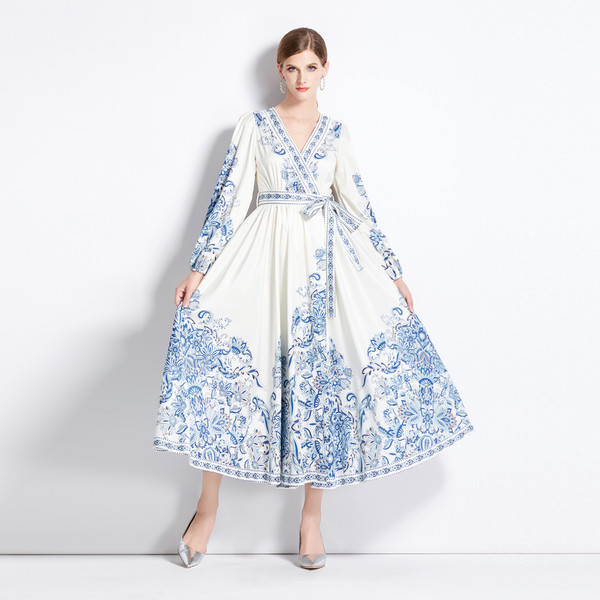 ชุดเดรสยาวสวยๆ ชุดเดรสยาวใส่สบาย ใส่ทำงาน