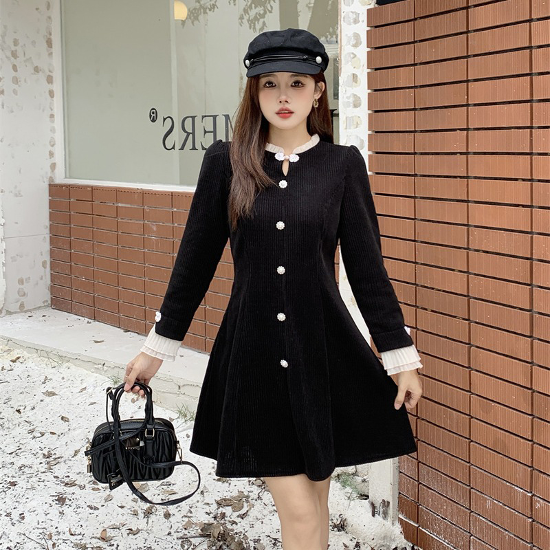 เดรสสาวอวบ มีไซส์ L-4XLอกเสื้อ 38-47 นิ้ว ใส่ได้ทั้งสาวหุ่นดีน่ารักจนถึงสาวอวบพลัสไซส์ จัดส่งฟรี! ทักแชทสั่งซื้อ