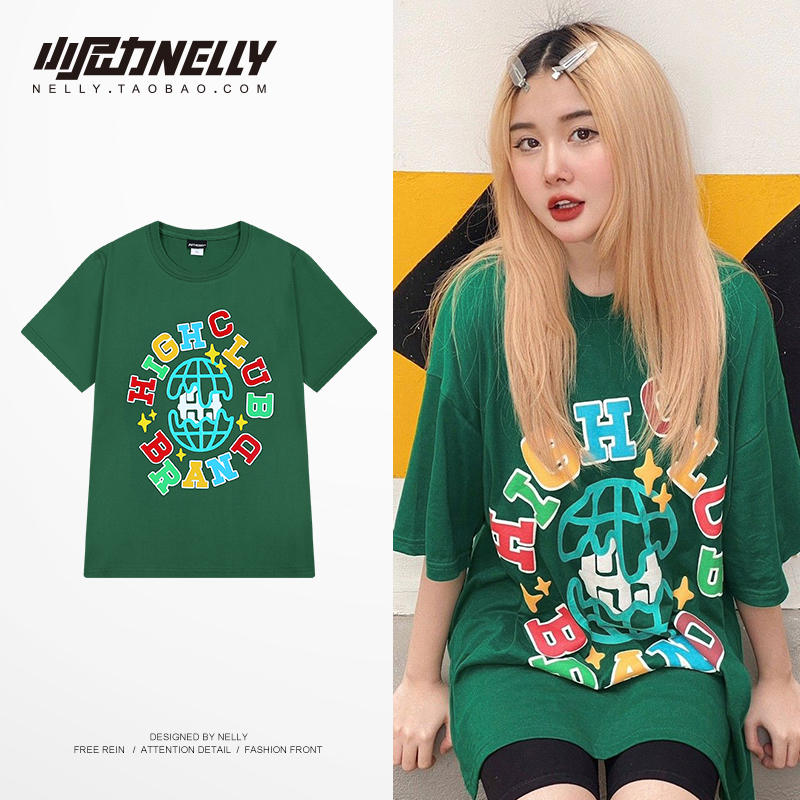 เสื้อยืดคอกลม ผู้ชาย เสื้อยืดผู้ชายเกาหลี เสื้อยืดเกาหลี แบรนด์ NELLY