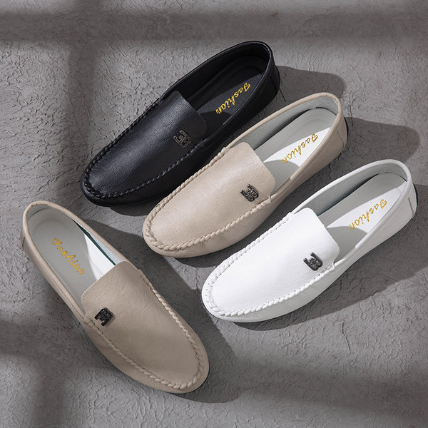 รองเท้าโลฟเฟอร์ชาย รองเท้าผู้ชาย รองเท้าแฟชั่นชาย รองเท้าหนังผู้ชาย Men Loafer Slip-On Shoes