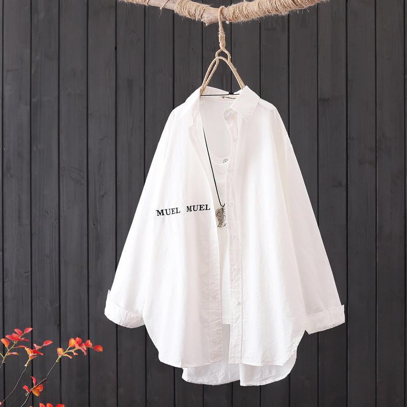 แบบเสื้อสวยๆ เสื้อผ้าฝ้ายลินิน เสื้อเชิ้ตผ้าลินิน