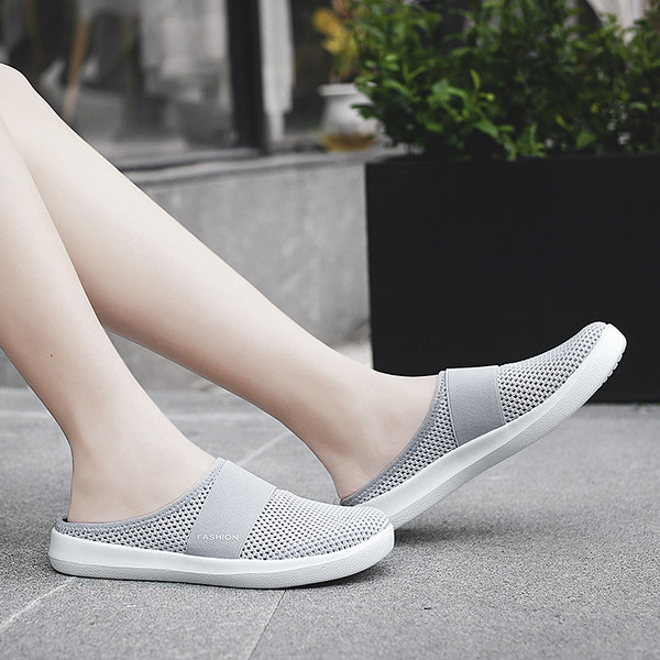 รองเท้าผ้าใบ รองเท้าลำลอง รองเท้าผ้าใบลำลอง รองเท้าแฟชั่นแบบสวม Slipper Shop