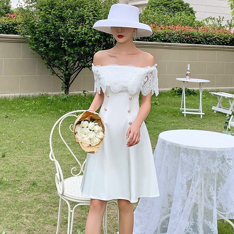 ชุดราตรี ชุดราตรีสวยหรู แบบ ทันสมัย Evening dress