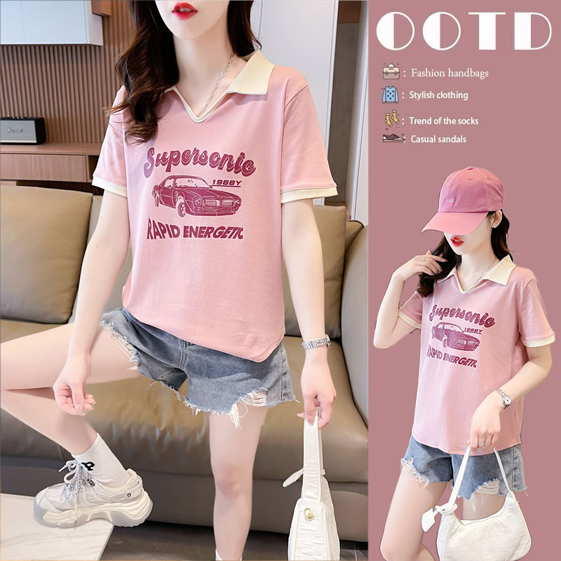 เสื้อยืดคนอ้วนแบบโอเวอร์ไซส์แบบ ulzzang fashion สนใจทักแชท