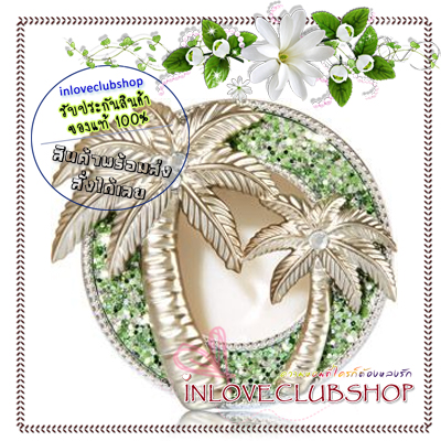 Bath & Body Works / Car Fragrance Holder (Tropical Palm Trees) *Visor Clip