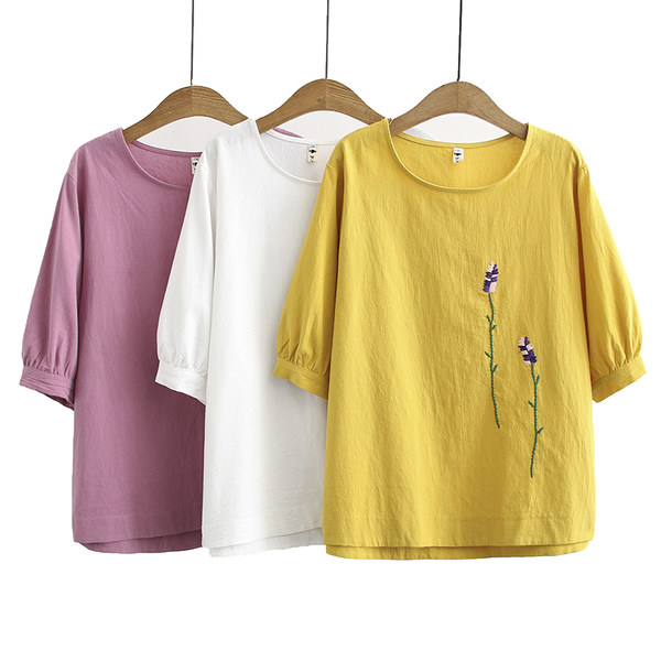 เสื้อลินินสไตล์ผู้ใหญ่ เสื้อคุณแม่ เสื้อผู้ใหญ่ แบรนด์ LININ