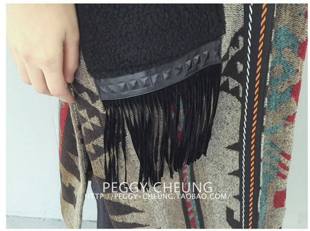 เสื้อคลุมกันหนาว ตัวยาว ผ้าทอเนื้อแน่นนุ่ม งานดีผ้าดีตามแบบเลยจ้า ใครชอบแนวนี้ต้องรีบจัดเลยจ้า